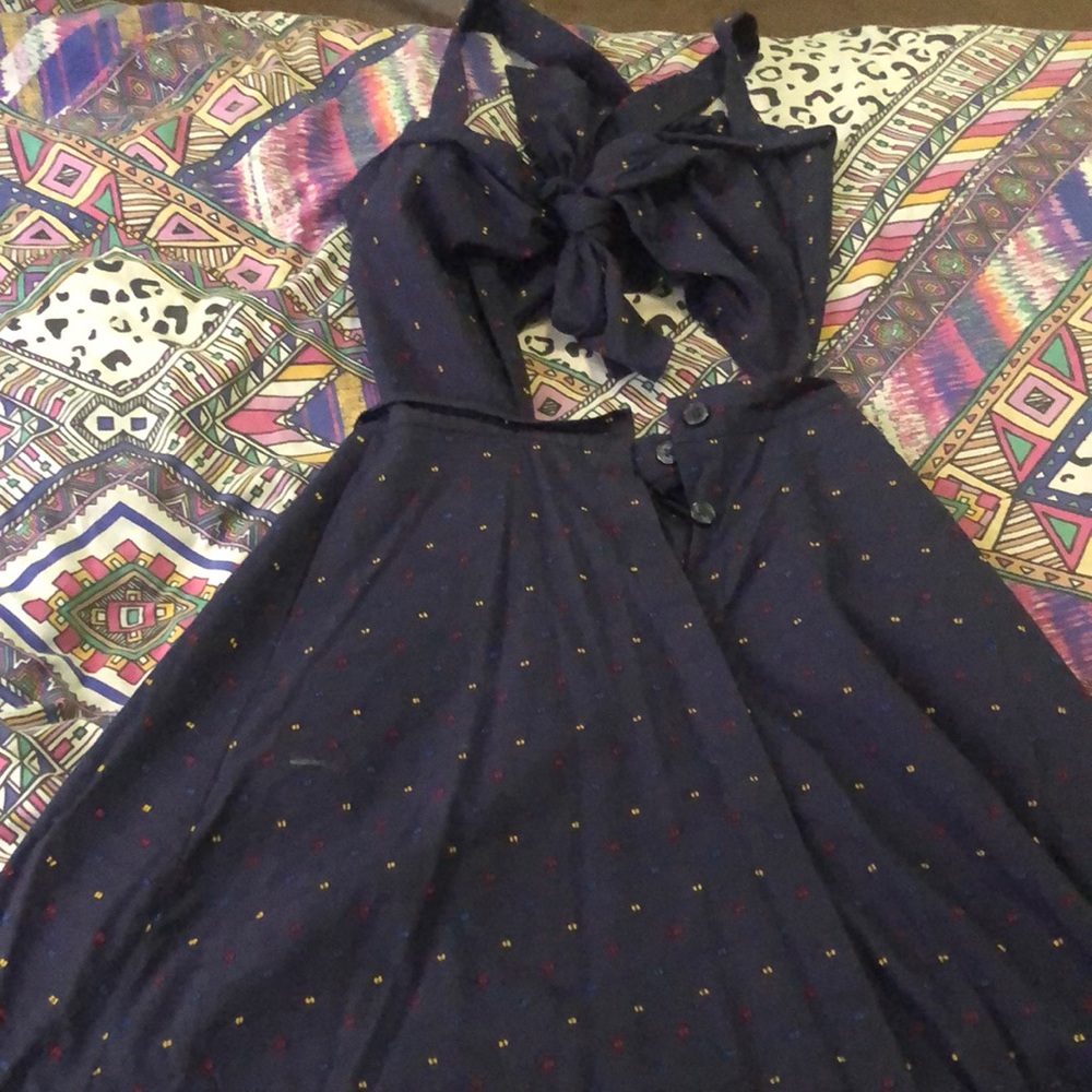 two peice dress with detachable skirt